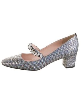 SJP by Sarah Jessica Parker Rhinestones Glitter Pumps 35.5